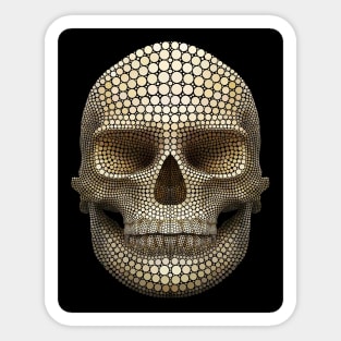 EXTRA - Circle Skull Sticker